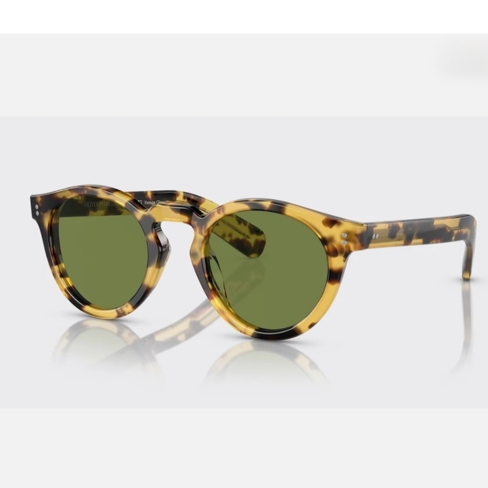 NWT Oliver Peoples Sunglasses | Martineaux Tortise Vintage Glow